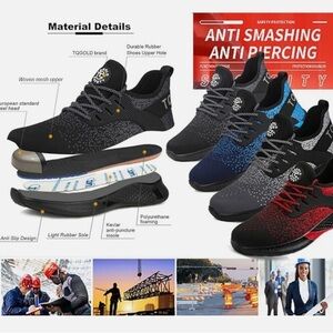 TOGOLD Anti-Smashing Sneakers